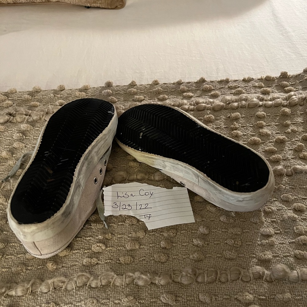 Used Golden Goose superstars size 39